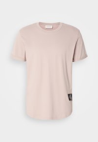 BADGE TURN UP SLEEVE - T-paita - goat