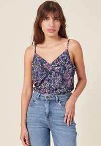 BONOBO Jeans CARACO MIT SCHMALEN TRÄGERN - Camicetta - bleu