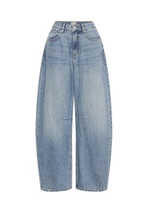 ICHI, IHMILANA BALLON PA - Jean baggy - washed med blue