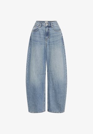 ICHI, IHMILANA BALLON PA - Jean baggy - washed med blue