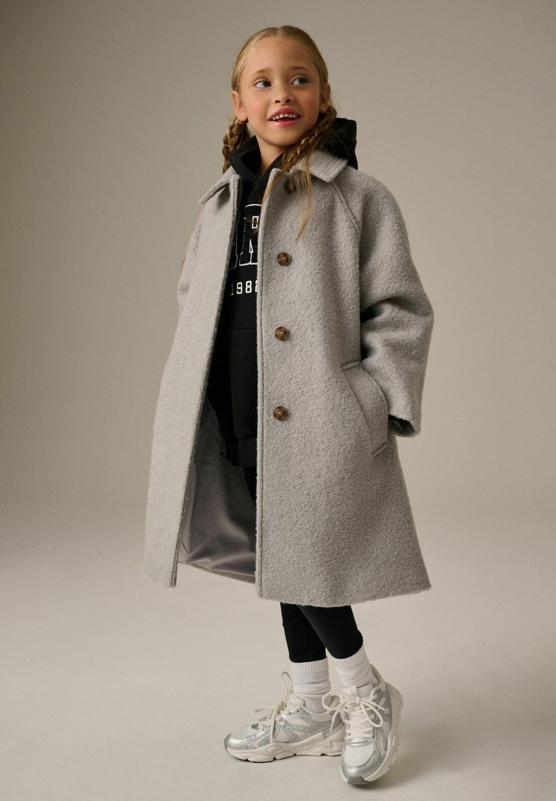 Next RELAXED FIT - Klasisks mētelis - grey