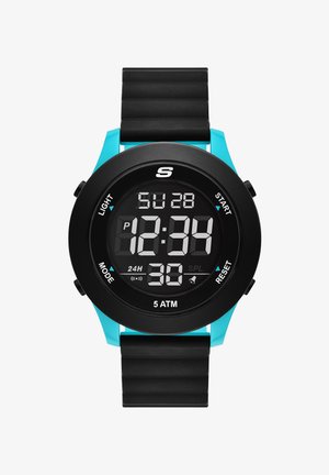 Skechers TRADITIONAL ROSENCRANS - Montre à affichage digital - black