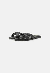 Love Moschino FILLED HEART - Pantoletai - nero