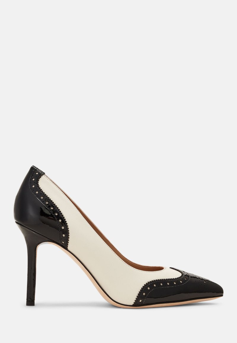 Lauren Ralph Lauren - LYNDEN CLOSED TOE - Tacones - soft white/black, Ampliar