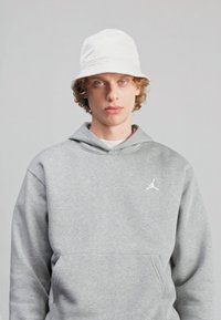 Jordan M J ESS FLC PO - Felpa con cappuccio - grey