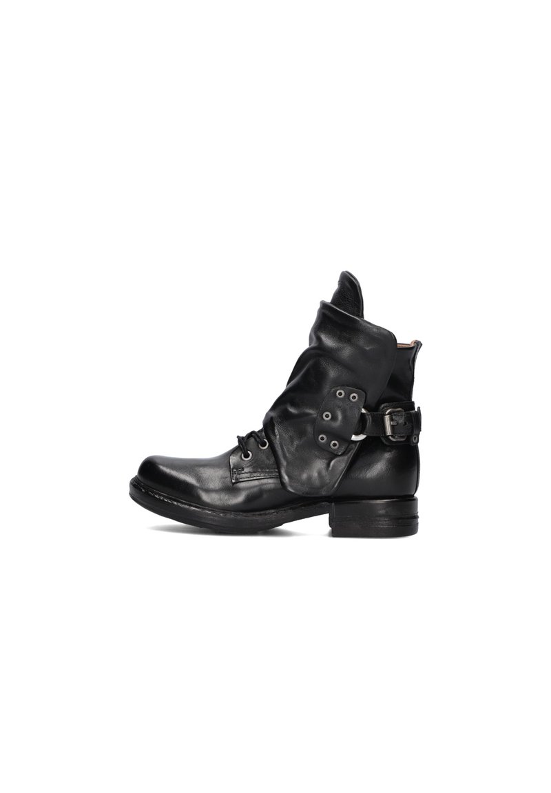 A.S.98 Cowboy-/Bikerlaarsjes - zwart