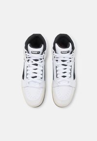 Puma SLIPSTREAM MID HERITAGE UNISEX - Sapatilhas de cano alto - white/black/nimbus cloud