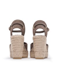 FRED MARTIN COLLECTION BARI - Platform sandals - taupe suede