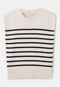 Vanessa Bruno CASSANDRA - Pullover - ecru/marine