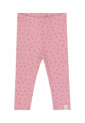 Petit Piao, PPSONJA LEGGINGS - Legíny – nohavice - rose elegance heart aop