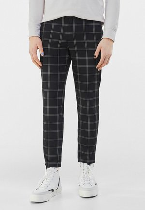 Pantalones chinos - mottled black