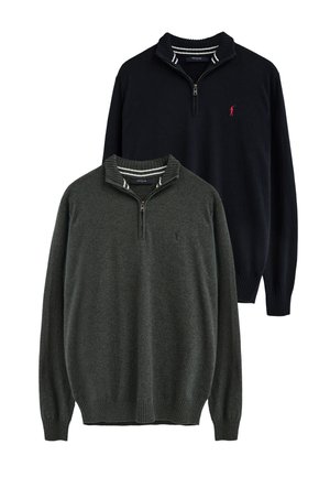 Polo Club, PACK 2 - Jersey de punto - grey  black