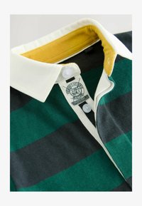 Sélectionné, green navy striped