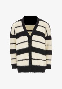 Unausgewählt, schwarz/wollweiss