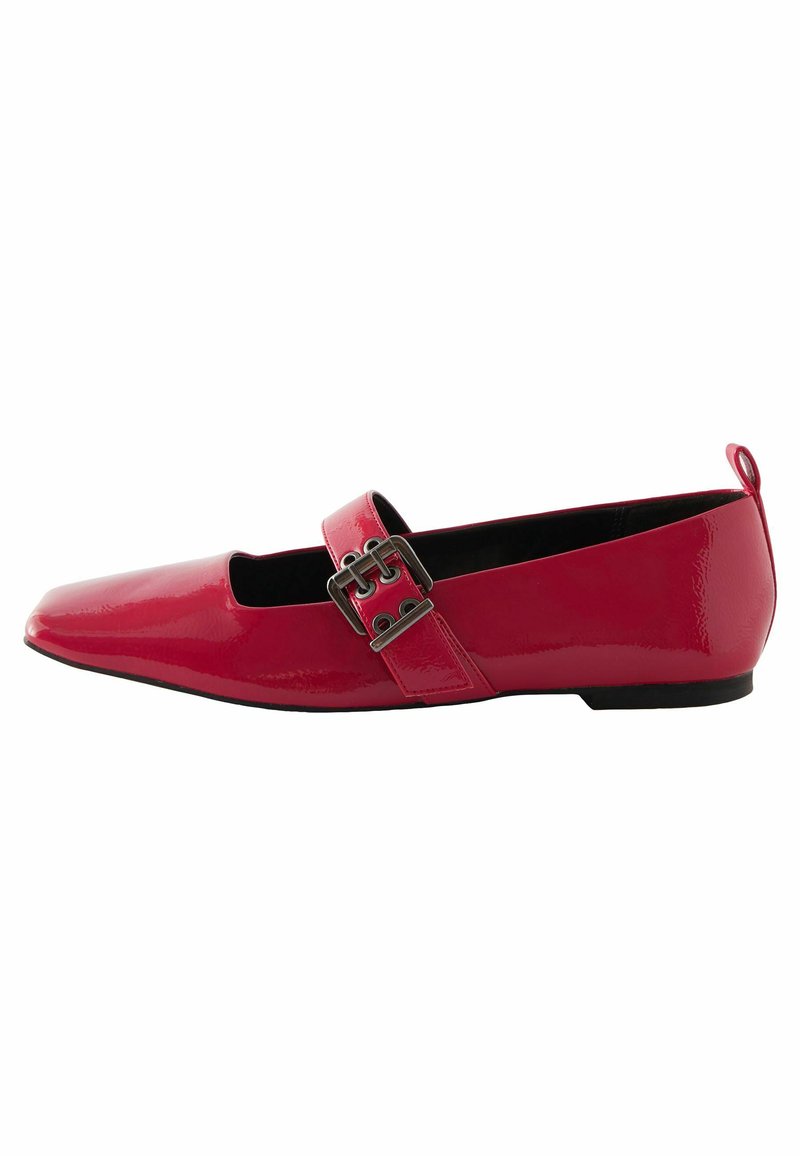 Next EYELET MARY JANE - Ballerina's met enkelbandjes - red