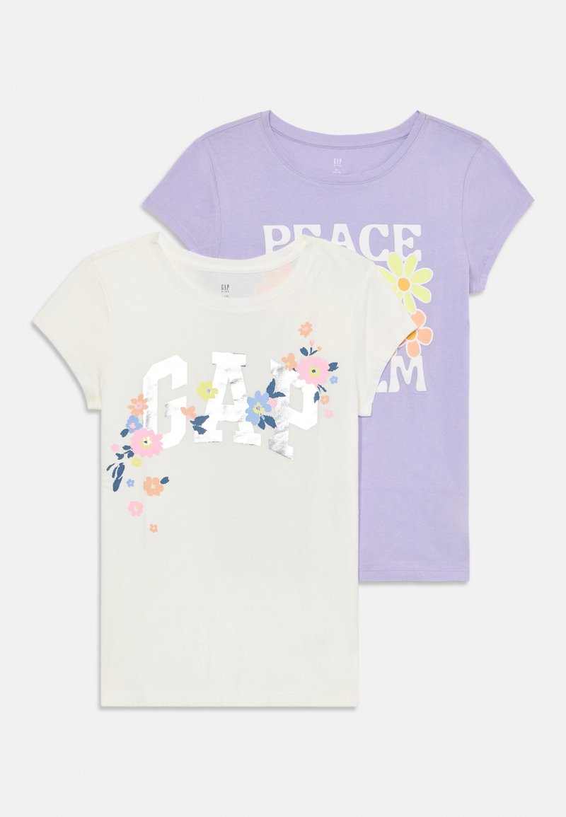GAP T-shirt print paars GAP T-shirt print paars