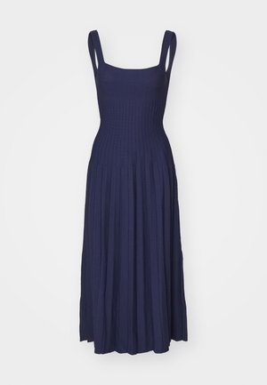 ELLISON DRESS - Rochie tricotată - navy