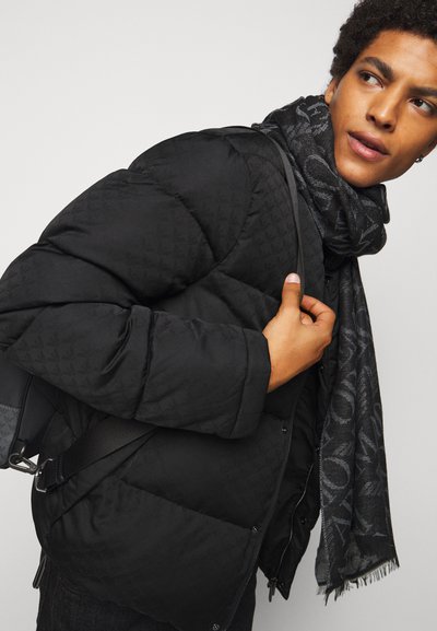 Emporio Armani Casaco de penas - black