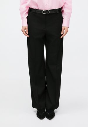 SCOTT STRAIGHT PANTS - Bukser - black
