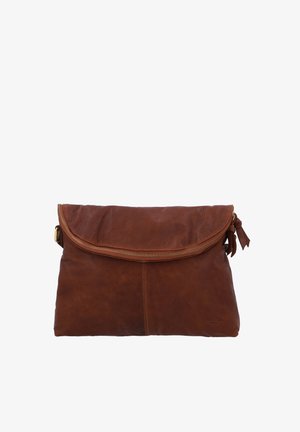 Gusti Leder, GARDENIA - Skuldertasker - rotbraun