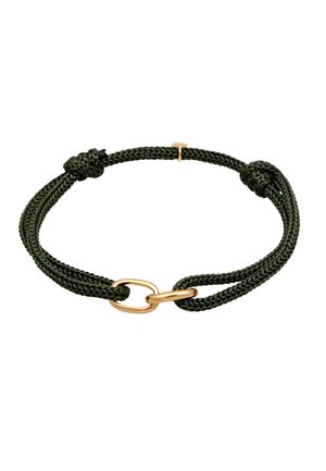 KUZZOI OVAL GLIEDER - Armband - olive