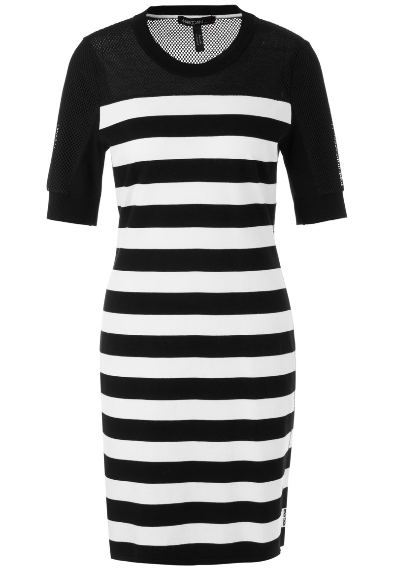 Marc Cain Gebreide jurk wit Marc Cain Gebreide jurk wit