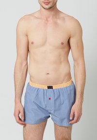 Unabux Široké boxerky - blue/white