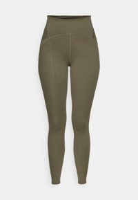 JAIDA POCKET LEGGING - Retuusid - new taupe green