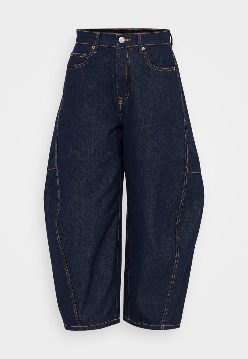 Vero Moda Petite Relaxed fit jeans donkerblauw denim