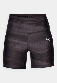 RUN VELOCITY SHORT TIGHT - Kurze Lauftights - black