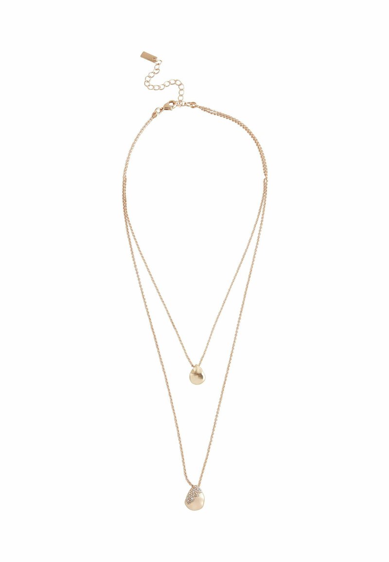 Next MOLTEN DROP LAYER - Náhrdelník - gold tone