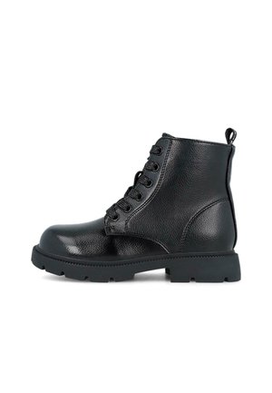 Botines con cordones - black