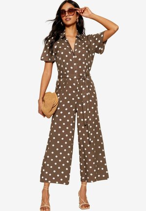 COLLAR THROUGH PETITE  - Combinaison - brown