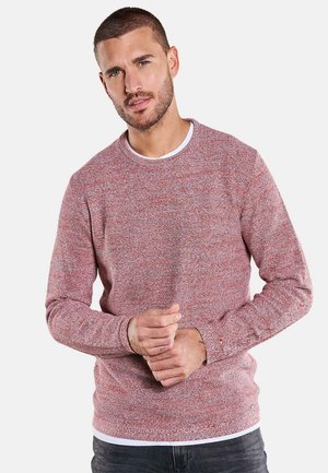 Emilio Adani RUNDHALS - Jumper - rot