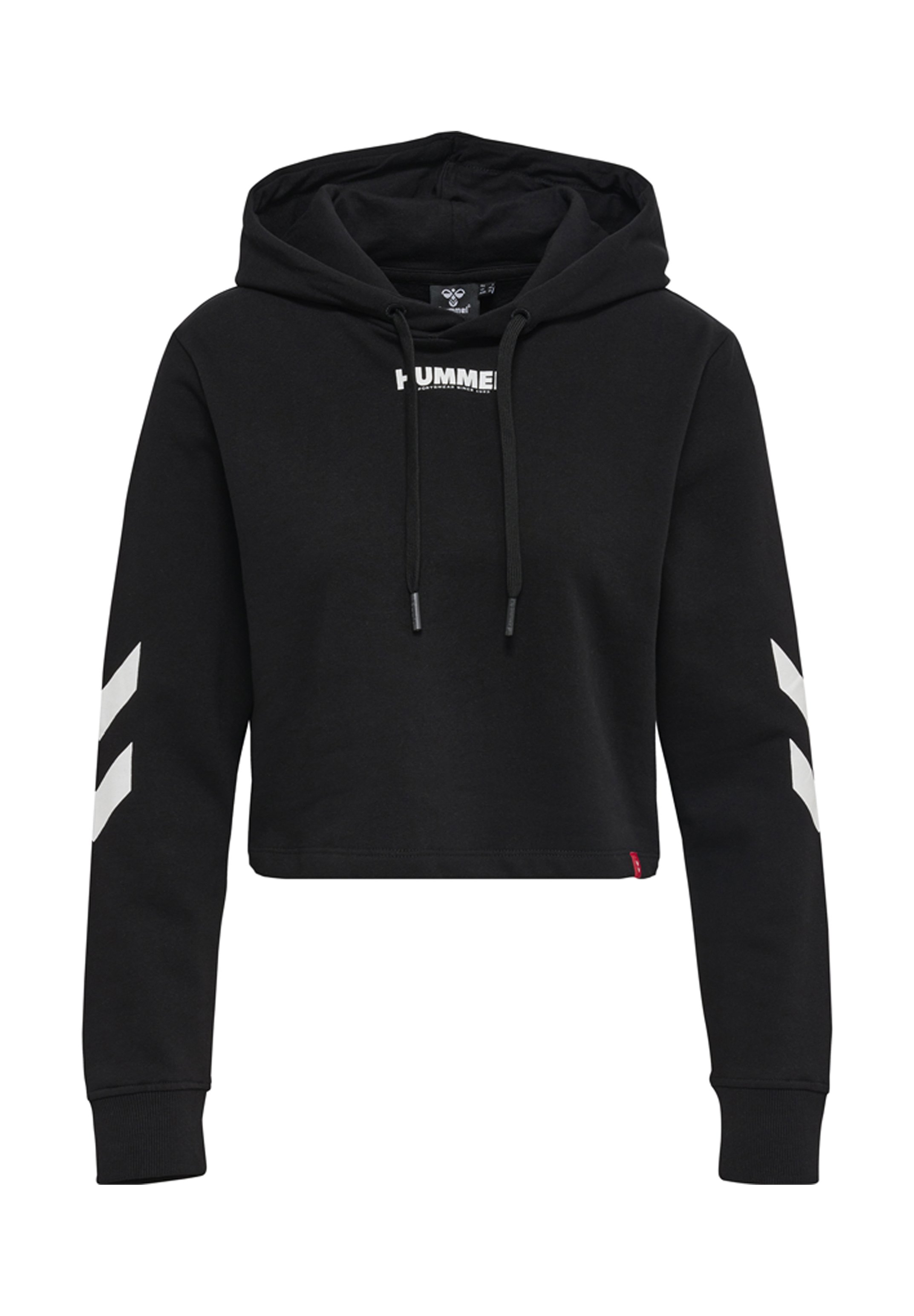 Hummel Felpa con cappuccio - black/nero