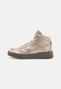 Sneaker high - gold coloured