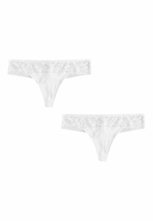KNICKERS 2 PACK   - String - white