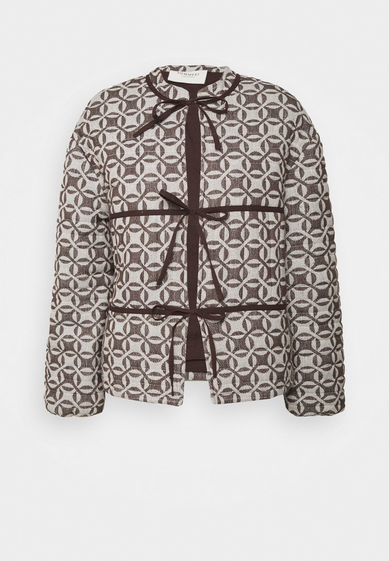 Damen Leichte Jacken | SUMMERY Copenhagen DINNA JACKET Übergangsjacke seal brown/braun - JI46515 Damen Leichte Jacken | SUMMERY Copenhagen DINNA JACKET Übergangsjacke seal brown/braun - JI46515