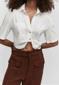 Mango Hemdbluse - white