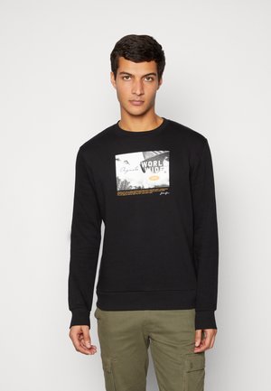 JORNAME CREW NECK UNISEX - Felpa - black