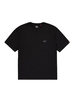 Alpha Industries, ALPHA INDUSTRIES MEN - T-SHIRTS DTM ML T-SHIRT - T-shirt basic - black