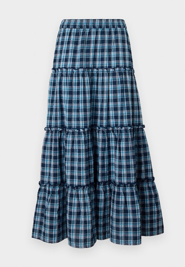 ONLROMANA CHECKED LONG SKIRT  - Maxi skirt4