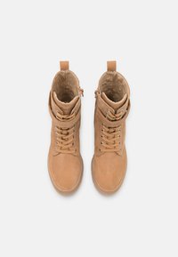 s.Oliver Lace-up ankle boots - camel