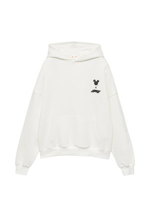 PULL&BEAR, DISNEY X F1 - HOODIE - Sweat à capuche - white