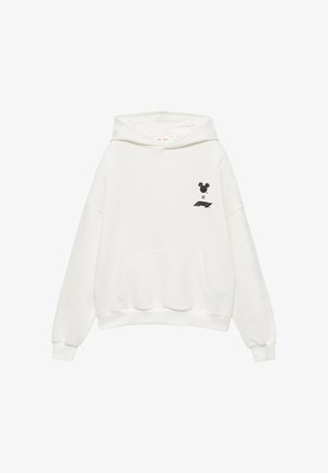 PULL&BEAR, DISNEY X F1 - HOODIE - Sweat à capuche - white