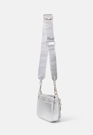 Handbag - silver-coloured