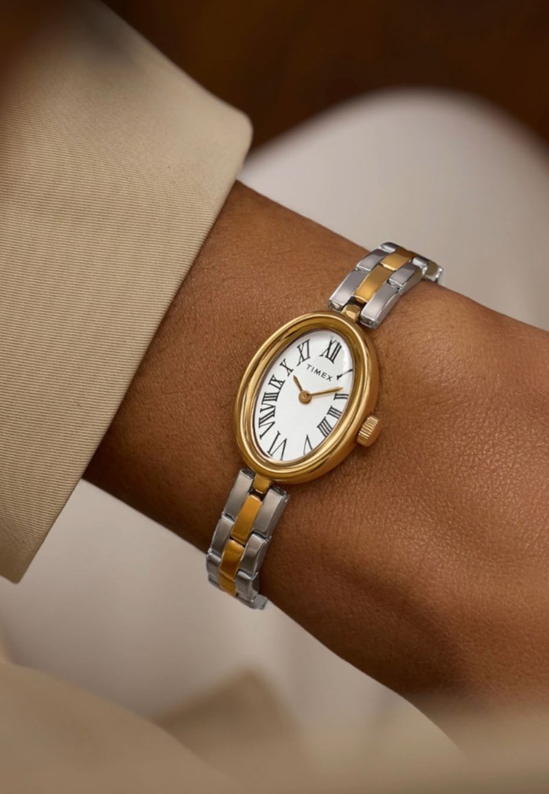 Timex CAVATINA - Watch - silver coloured/gold-coloured