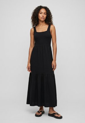 Urban Classics, LADIES 7/8 LENGTH VALANCE SUMMER DRESS 2-PACK - Robe longue - black black