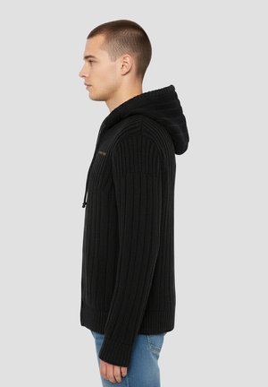 Schott BIGS - Cardigan - black