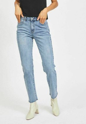 Straight leg jeans - light blue denim